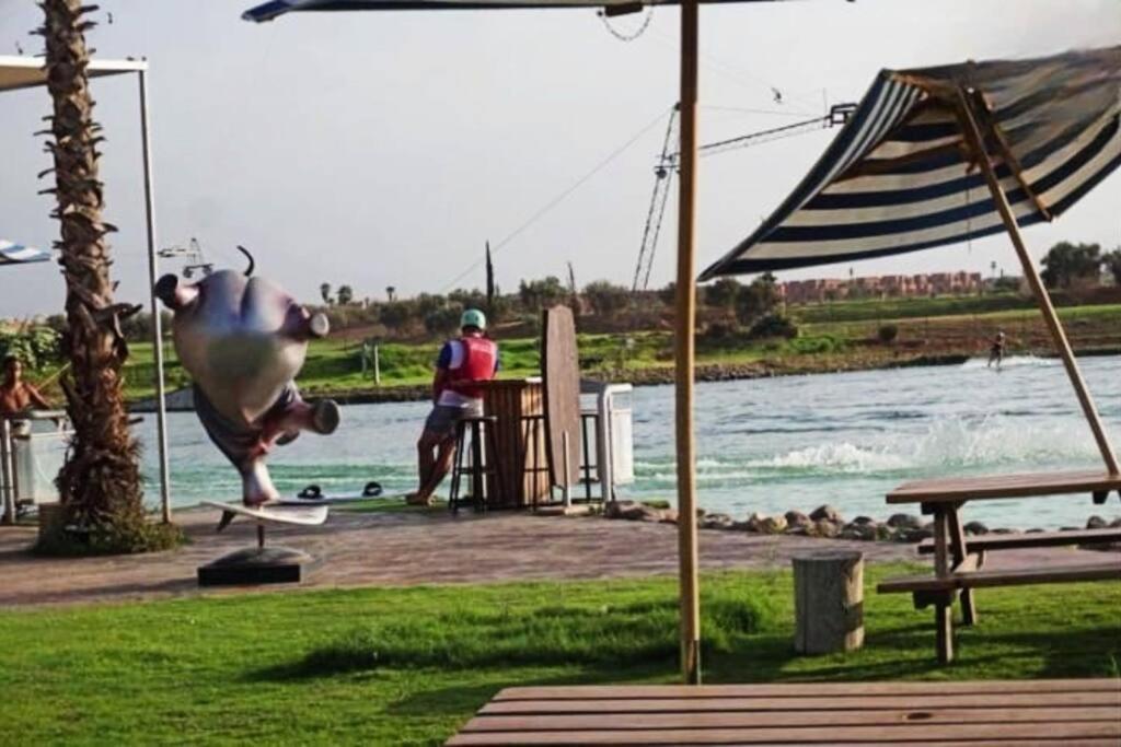 Waky Club Large Luxury Villa Marrakesh Bagian luar foto